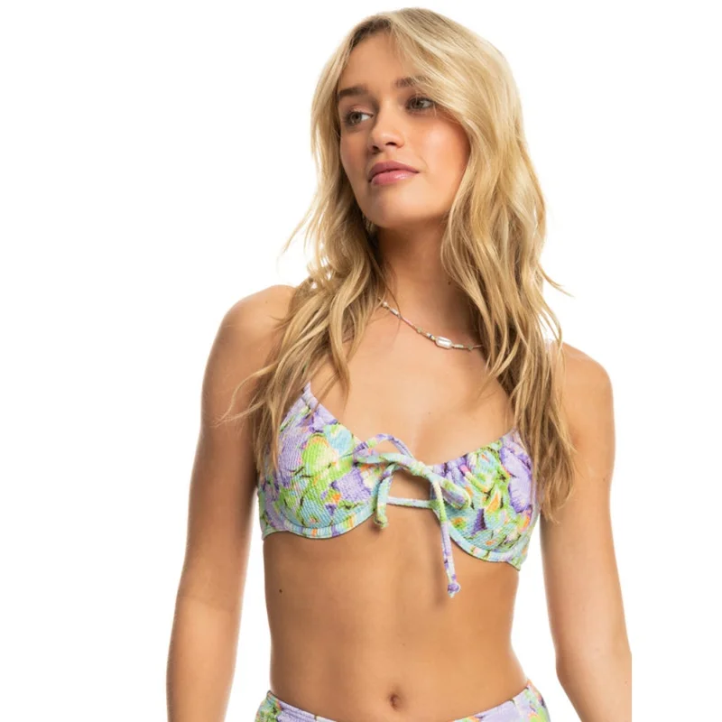 روكسي Blumen Bralette Bikini Top - Women