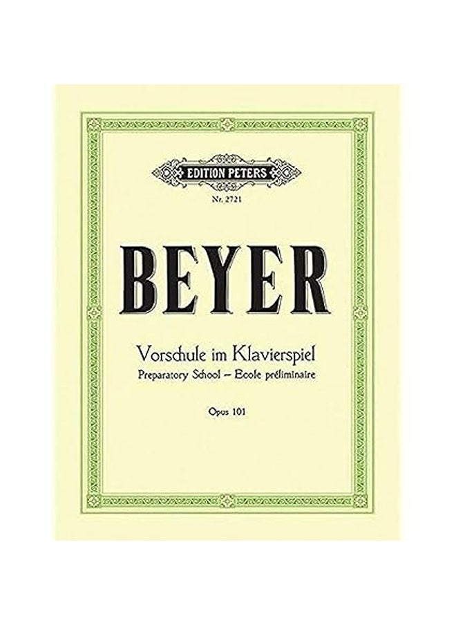 Elementary Method Op101 By BEYER Paperback 