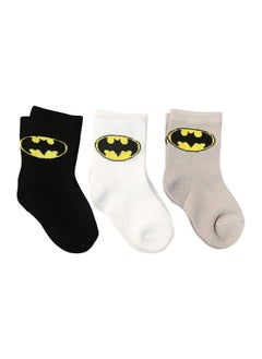 Justice League Justice league Batman Bamboo Cotton Sock Solid -2-4 Y (Pairof 6) , Set of 1  - Image 2