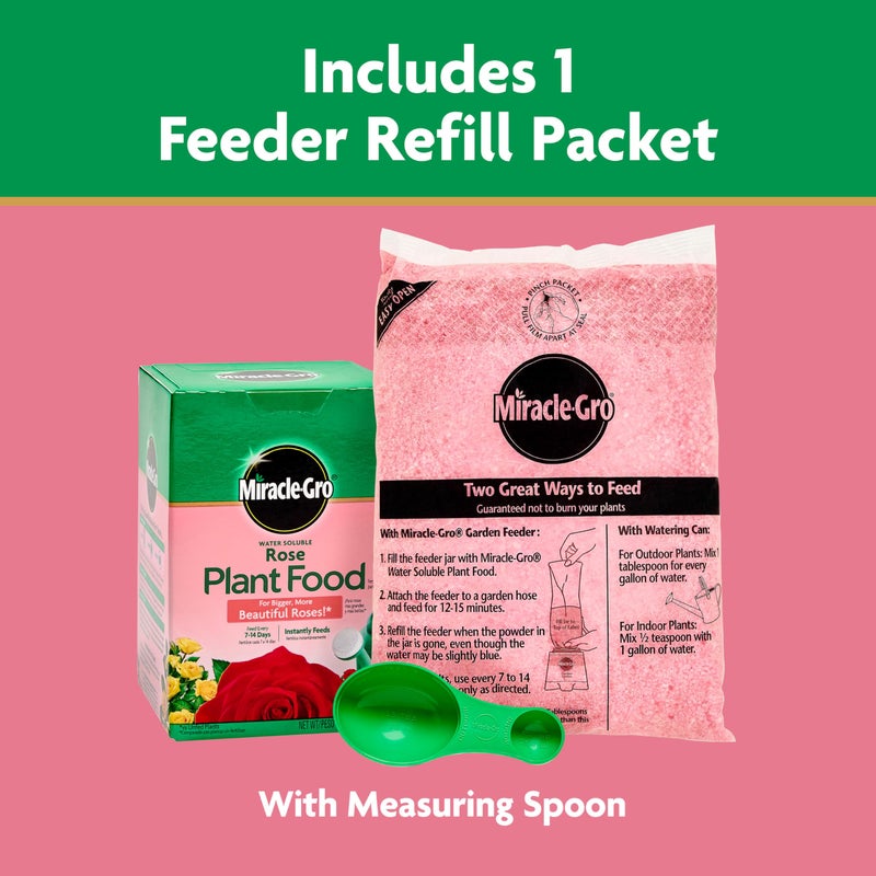 Miracle-Gro Water Soluble Rose Plant Food, 1.5 lb - Image 2