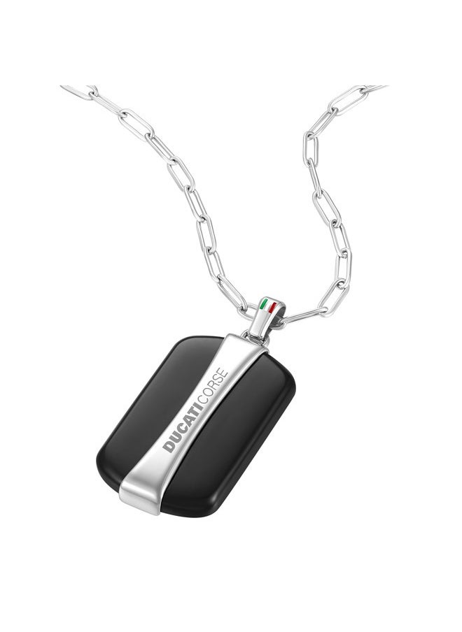 Ducati Corse قلادة دوكاتي سوليدو للرجال 500 مم - DTAGN0000901 - Image 1