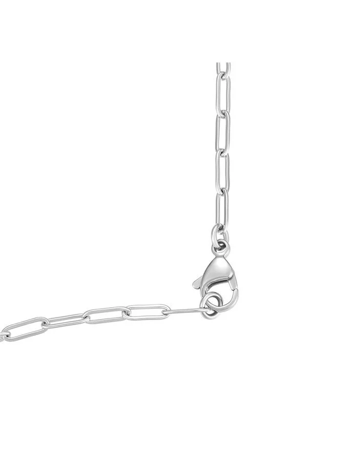 Ducati Corse Solido Stainless Steel Black Cable Necklace for Men