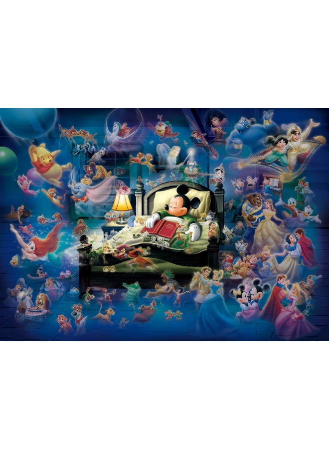 Tenyo Disney Mickey's Dream Fantasy Glow in the Dark Jigsaw Puzzle (500 Piece) - Image 1