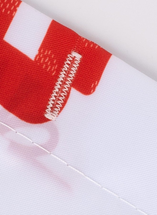 Sunlit ستارة حمام بنمط عيد الميلاد المشمس، دمية قزم أحمر وشجرة عيد الميلاد ونمط ندفة الثلج، ستارة حمام لتزيين الحمام، 71 × 71 بوصة - Image 4