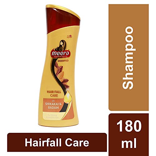 Meera Hairfall Care Shampoo with Shikakai & Badam (For Strong & Healthy Hair) - Image 3