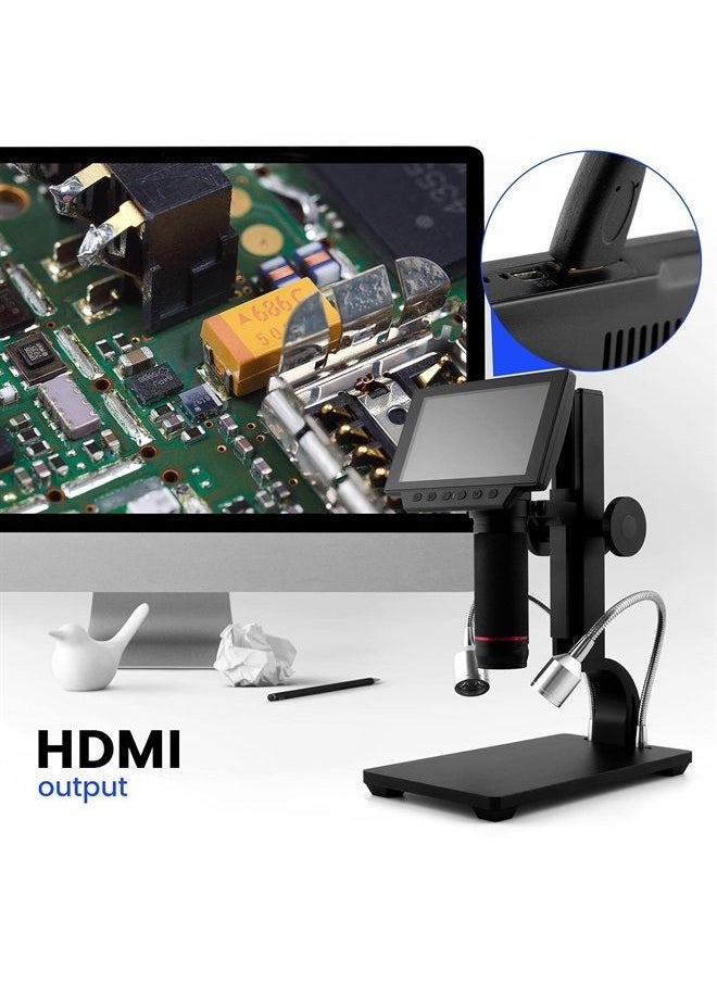 Andonstar ADSM302 1080P HDMI Portable USB Digital Microscope with Adjust Screen for Soldering and Phone Repair  - Image 2