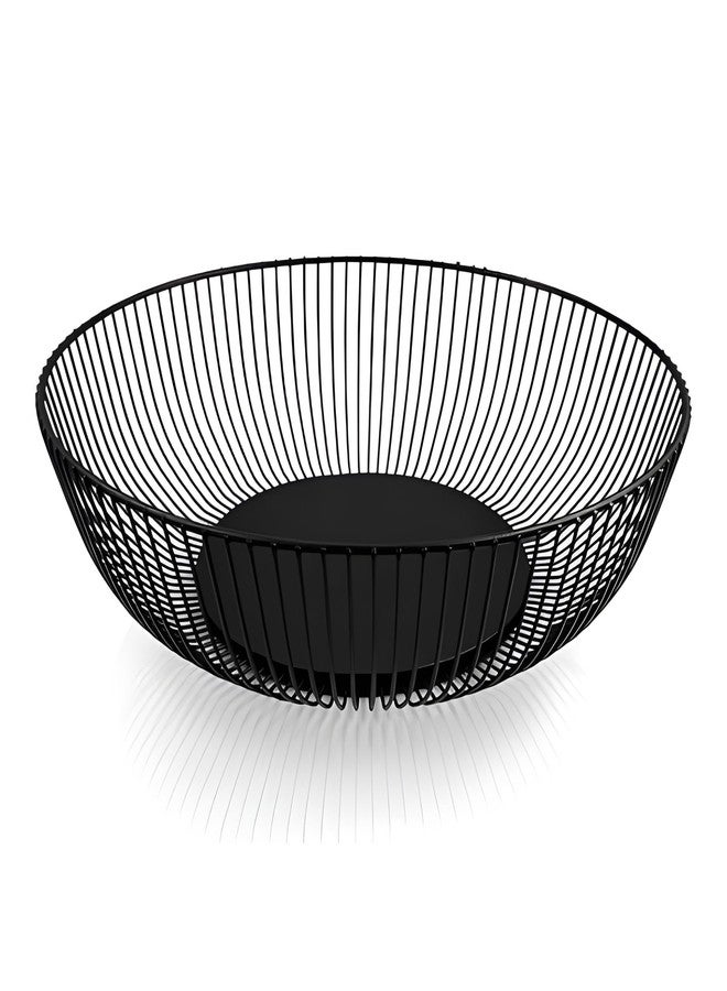 NFI essentials Fruit & Vegetable Basket, Multipurpose Metal Wire Basket, Fruits & Vegetables Storage Bowl for Home, Kitchen & Dining Table, Decorative Potato Onion Stand - Image 1