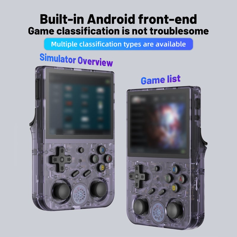 Retro Handheld Game Console RG353V 3.5 Inch IPS Screen Game Player Supports 5G WiFi 4.2 BT Portable Video Player with Online Fighting Streaming - Image 4