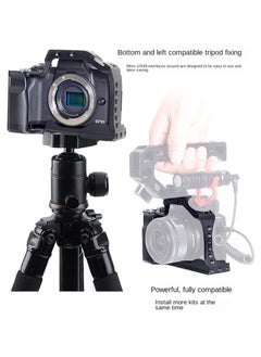 Generic Camera Cage for Canon M50 Mark I/II & M5 – Aluminum Alloy Photography Expansion Accessory with Precise Fit, Full Port Access, Ergonomic Grip, and Outdoor Shooting Protection  - Image 5