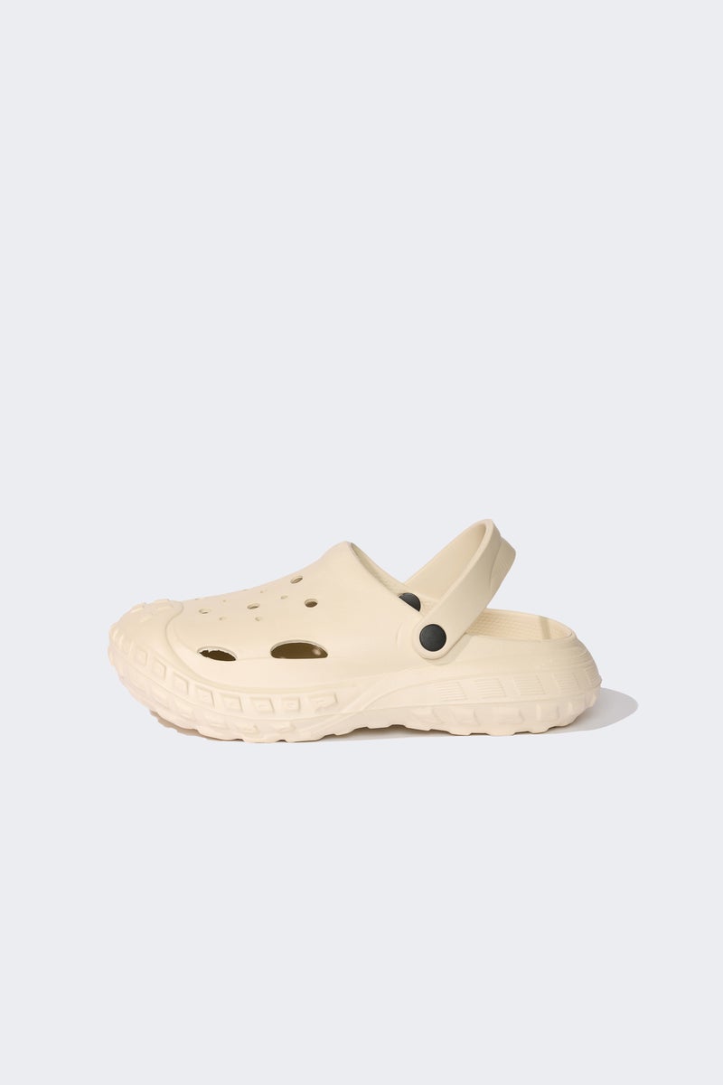 DeFacto Beige Man Man Flat Sole Eva Sandals Casual - Image 2