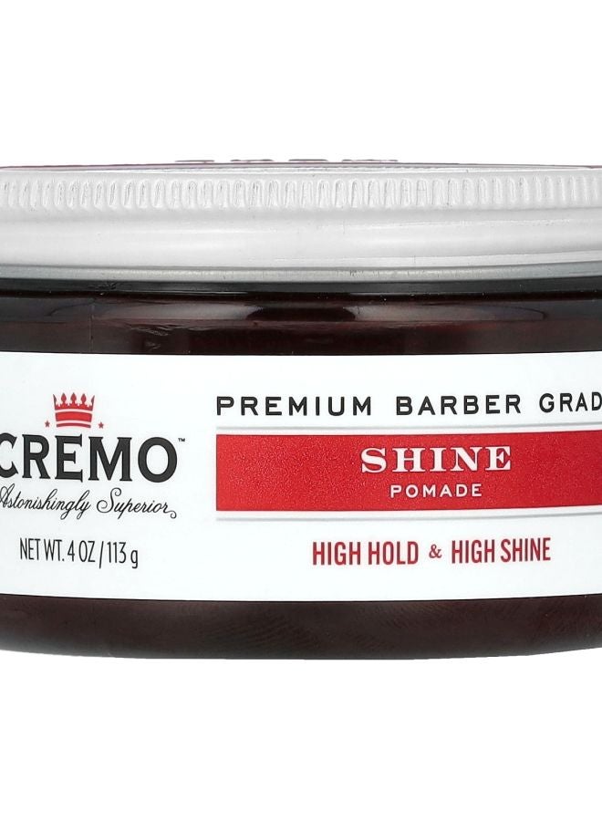 cremo Shine Pomade High Hold & High Shine 4 oz (113 g)