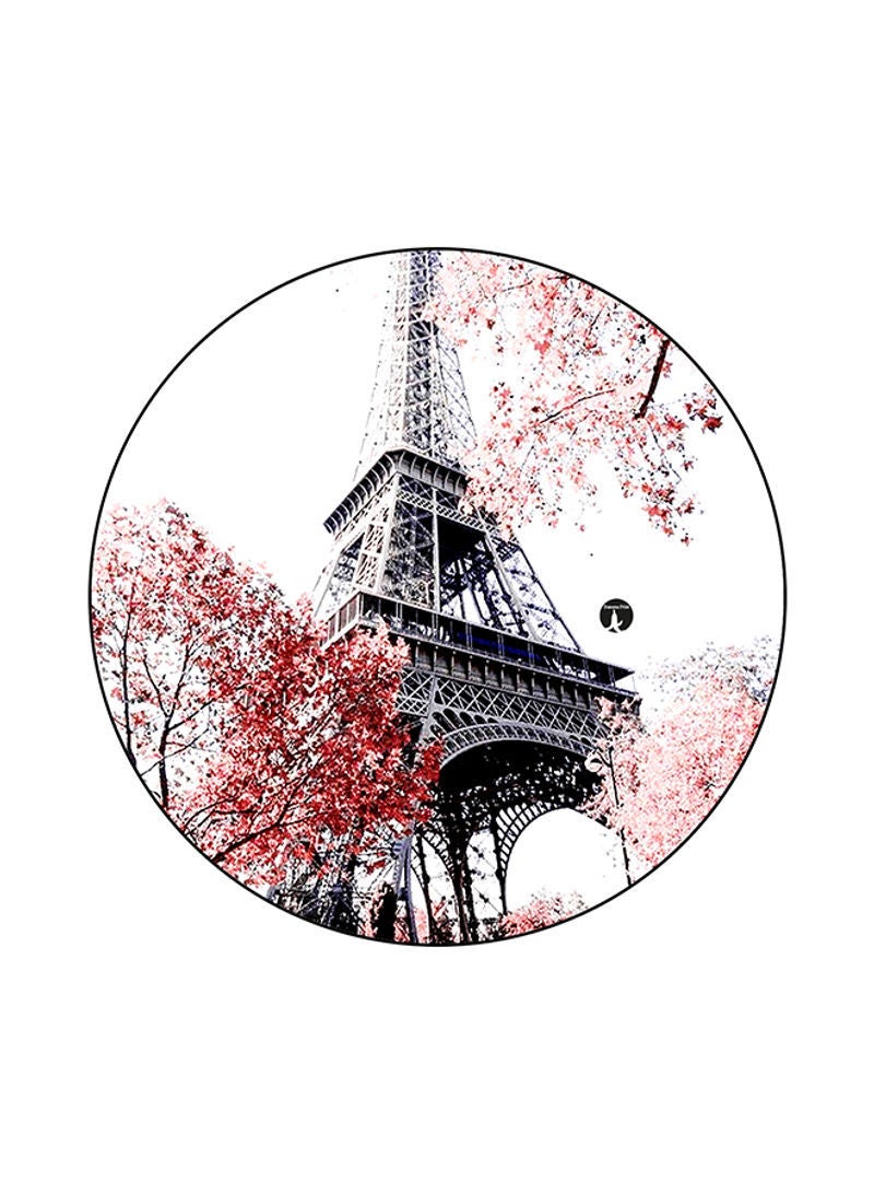 Effiel Tower Print Mouse Pad Multicolour