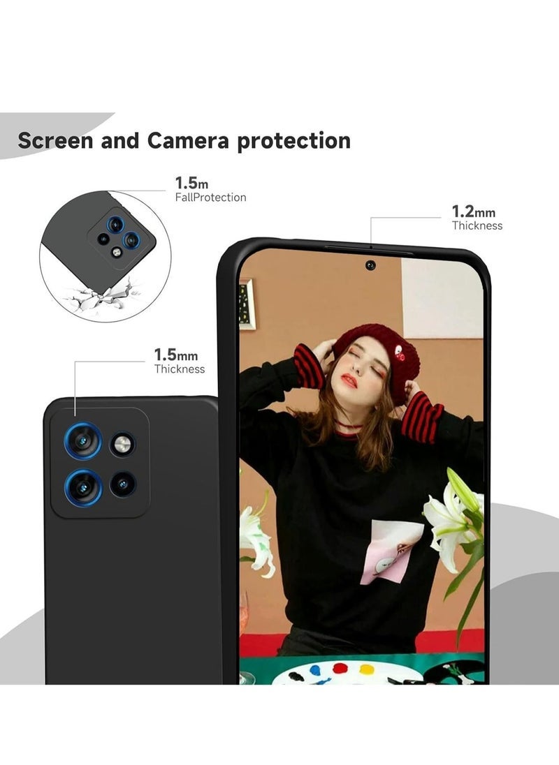 Gravity Motorola Edge 50 Case Cover - Velvet Fabric Lining, Shockproof Design, Camera Protection for 6.7-inch Display - Image 5