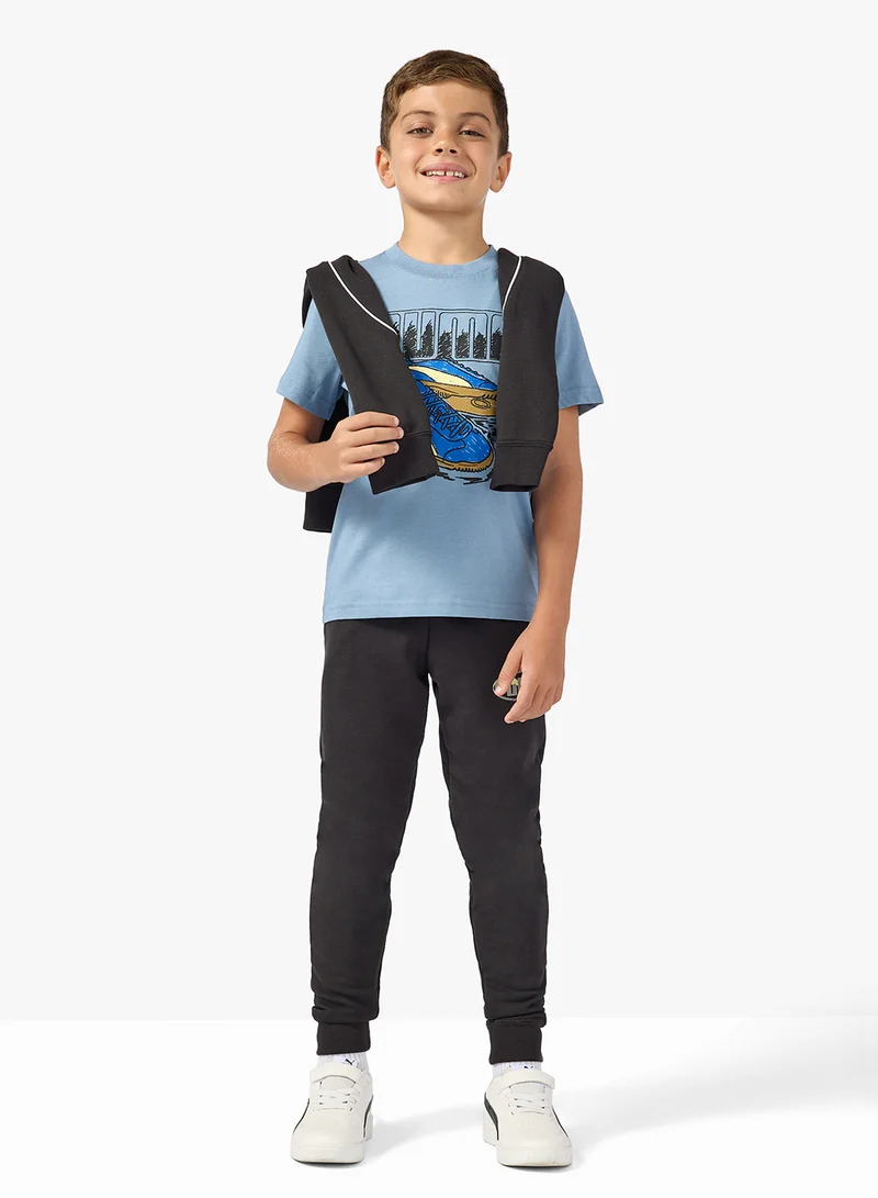 PUMA Graphic Sneaker Tee Youth