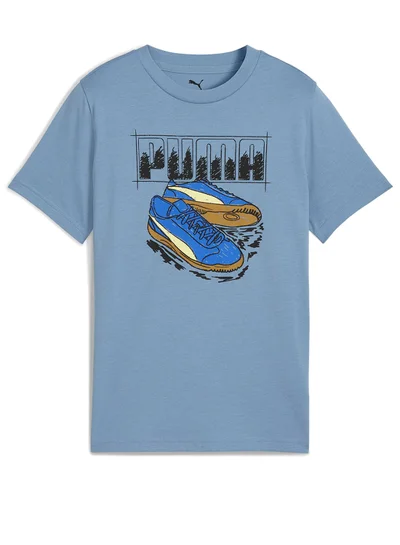 PUMA Graphic Sneaker Tee Youth