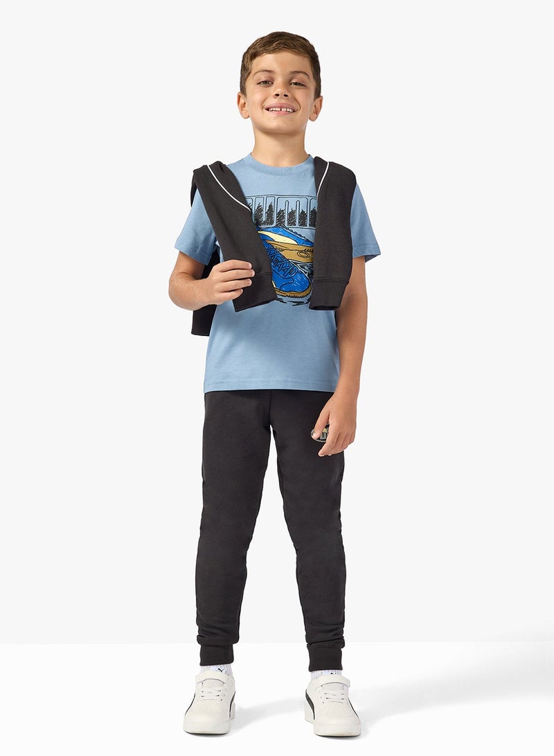 PUMA Graphic Sneaker Tee Youth - Image 4