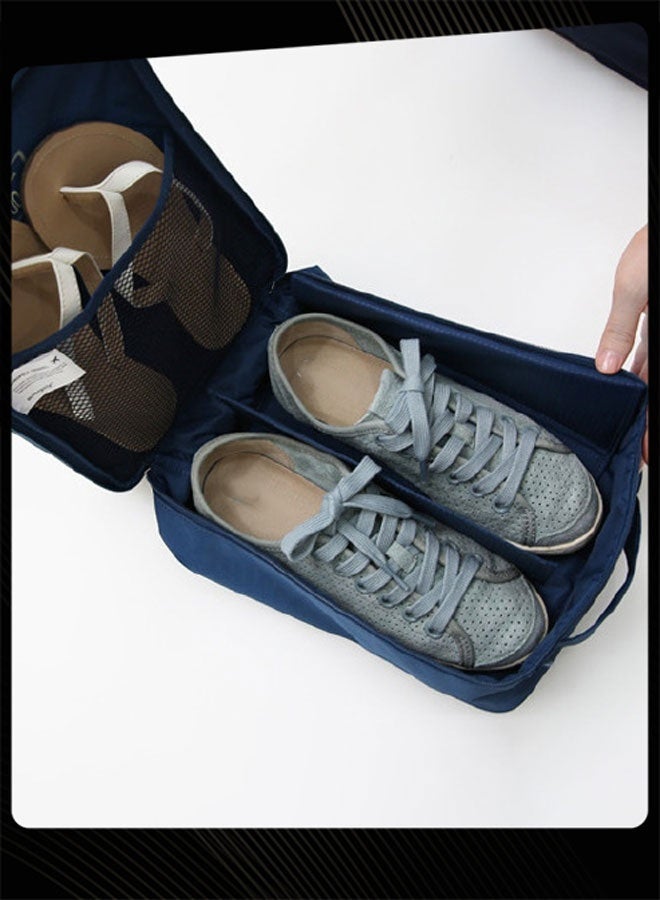 Joychic Double Layer Three-position Waterproof Travel Portable Shoe Storage Bag - Image 3