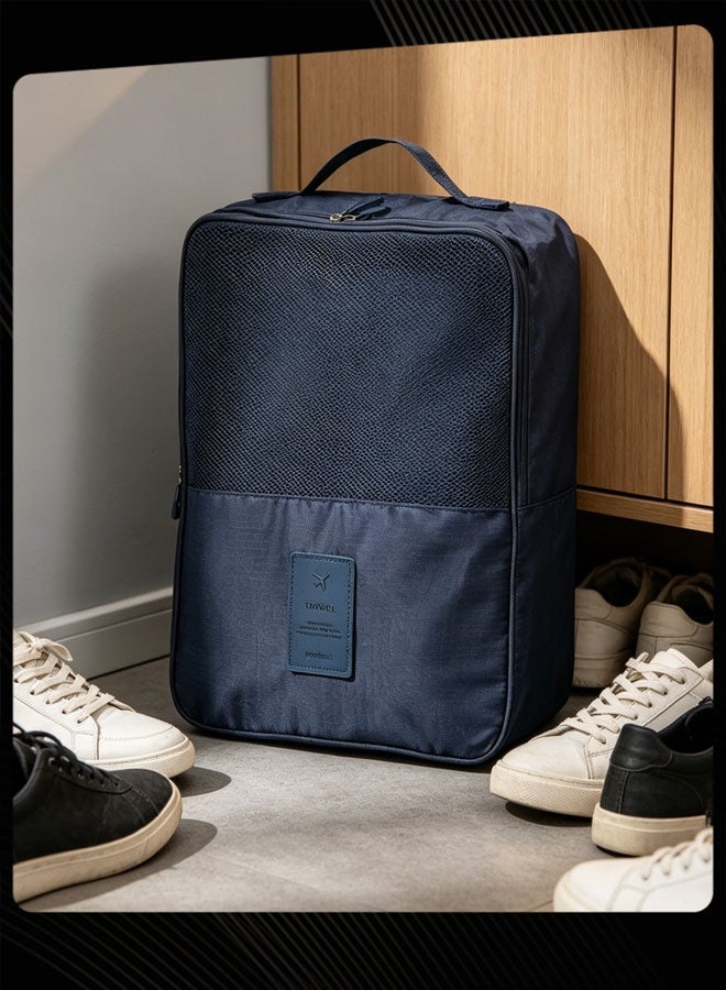 Joychic Double Layer Three-position Waterproof Travel Portable Shoe Storage Bag - Image 1