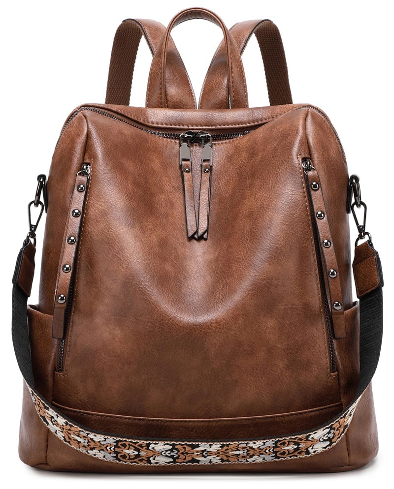 sqlp Fashion Backpack Purse for Women Vegan Leather Travel Back Pack Womens Designer Shoulder Bags - Image 1