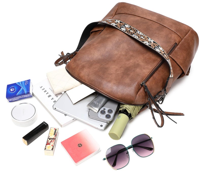 sqlp Fashion Backpack Purse for Women Vegan Leather Travel Back Pack Womens Designer Shoulder Bags - Image 5