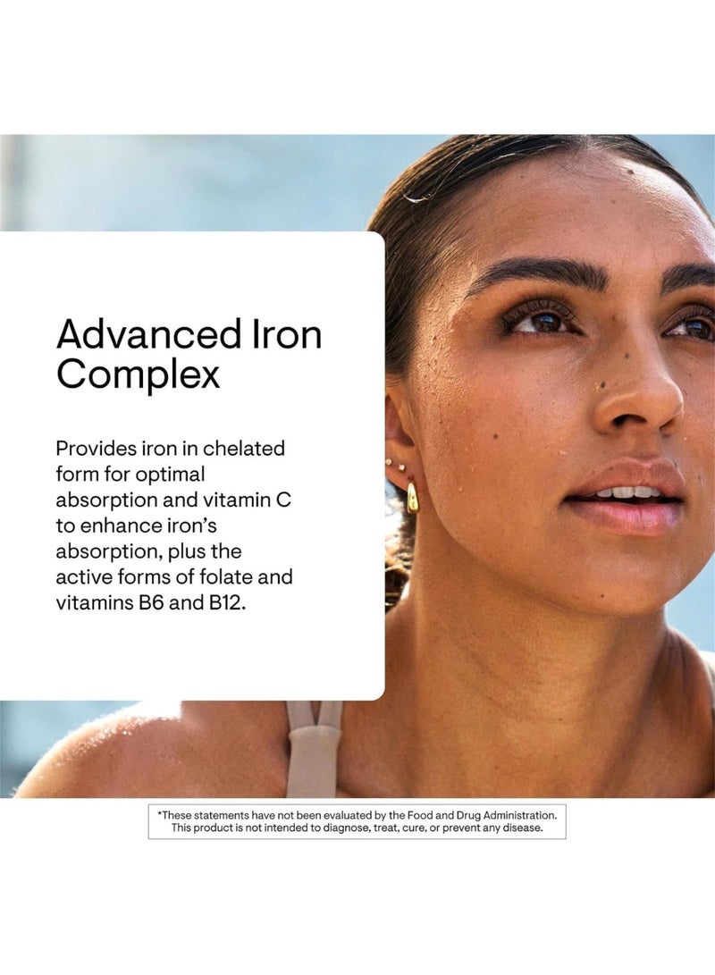 Thorne Ferrasorb - Bioavailable Iron with Essential Nutrients - 60 Capsules Dietary Supplement - Image 5