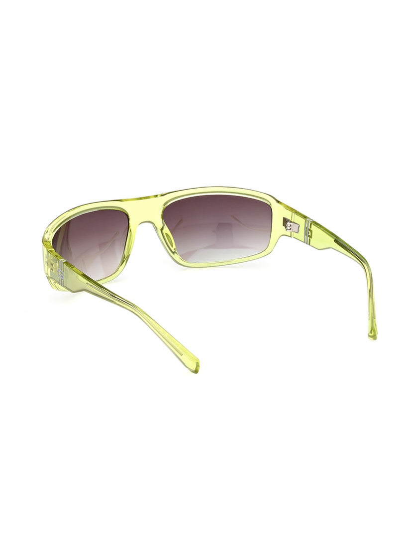 GUESS Men's UV Protection Rectangular Shape Sunglasses - GU0008039C62 - Lens Size: 62 Mm - Image 5