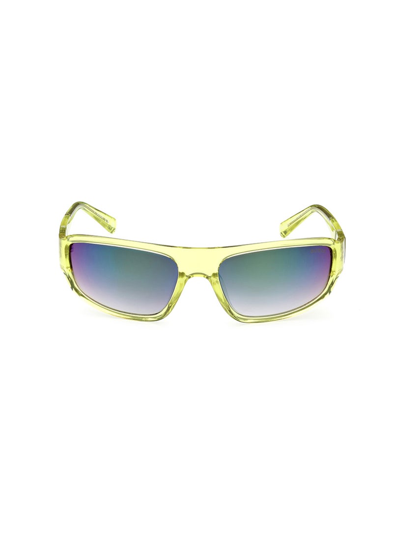 GUESS Men's UV Protection Rectangular Shape Sunglasses - GU0008039C62 - Lens Size: 62 Mm - Image 2