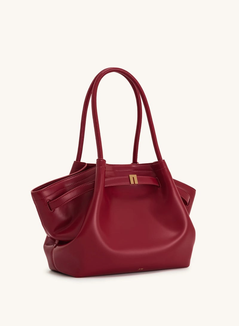 JW PEI Hana Medium Tote Bag - Claret - Image 2