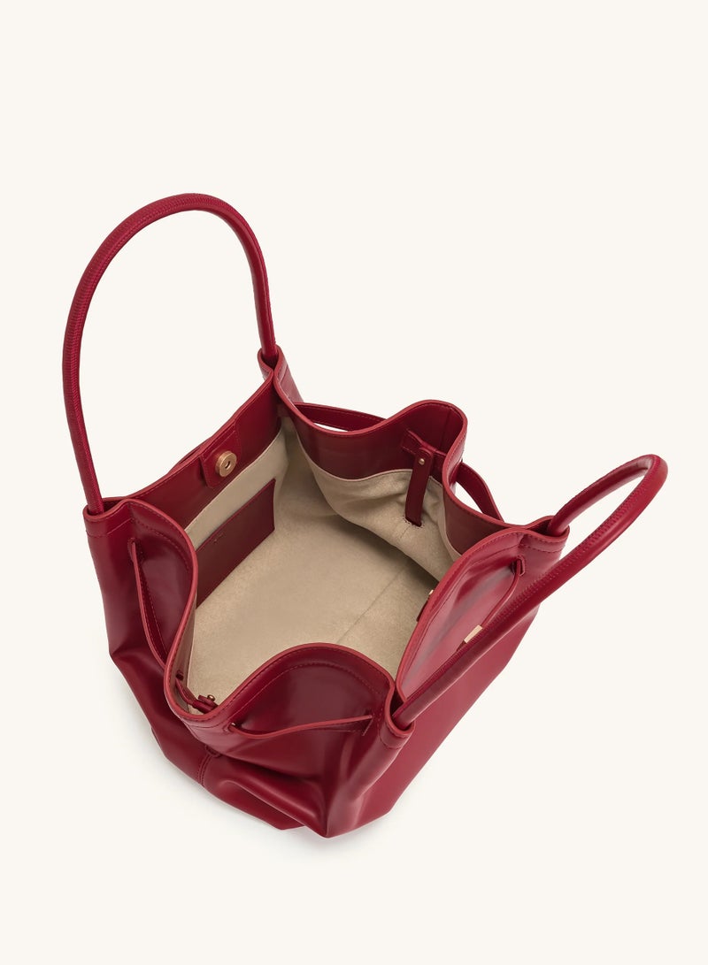 JW PEI Hana Medium Tote Bag - Claret - Image 5