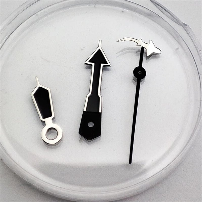 Red Small Goldfish Watch Hands Replacement For NH35 NH36 Watch Movements - Image 3