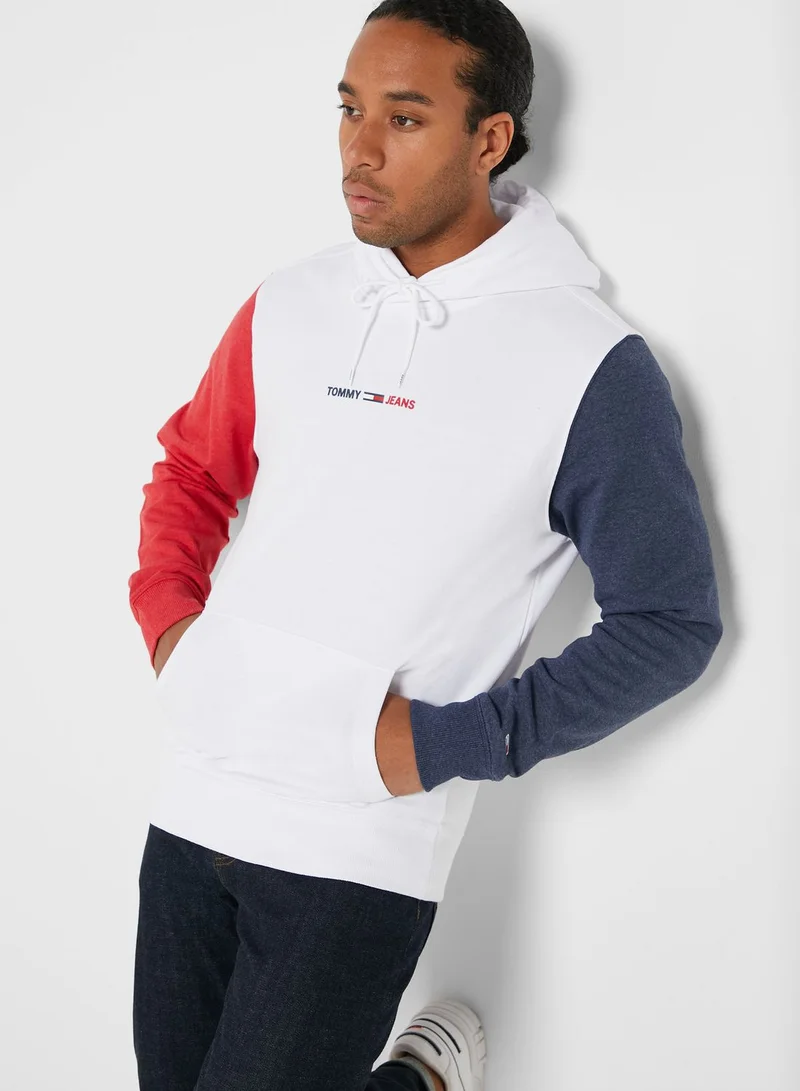 TOMMY JEANS Color Block Hoodie