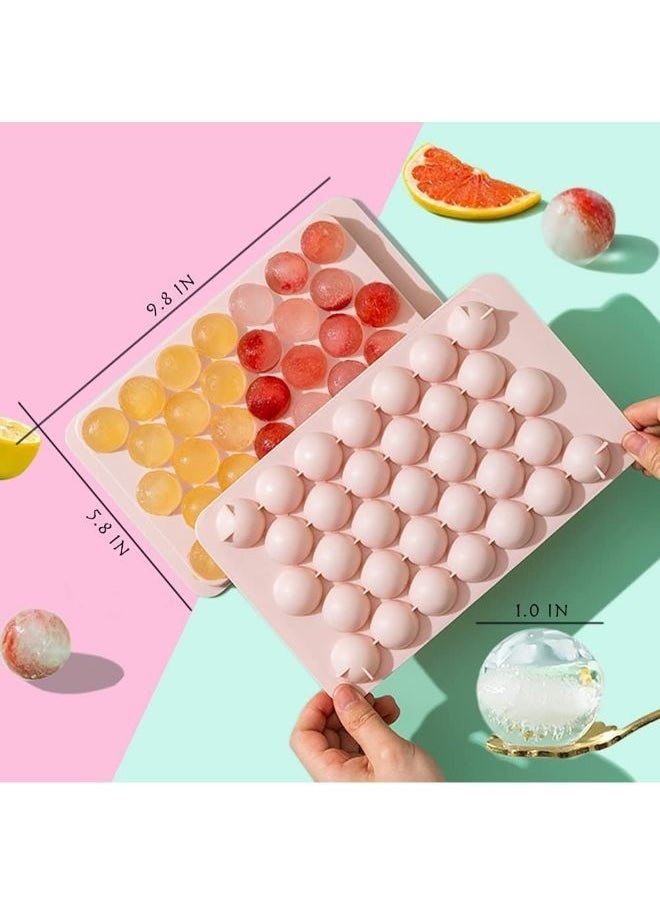 Generic - Mini Circle Ice Cube Tray Molder with Lid - Image 1