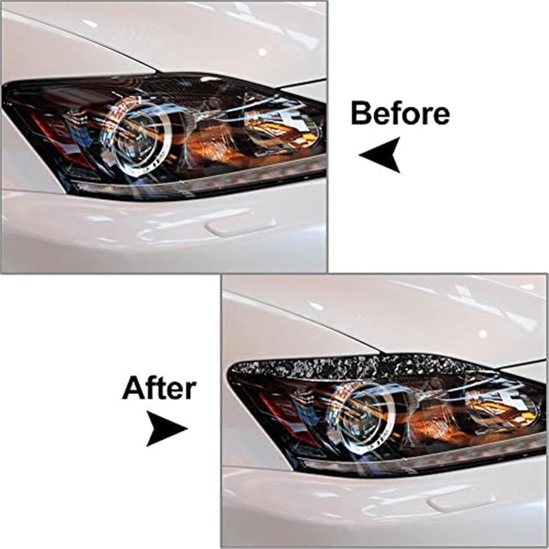 QASULER Headlight Eyelid Covers for Lexus IS250/IS350 - Image 4