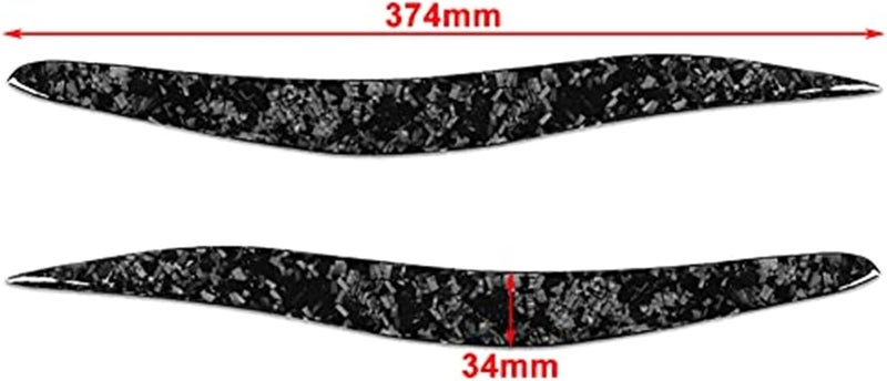 QASULER Headlight Eyelid Covers for Lexus IS250/IS350 - Image 5