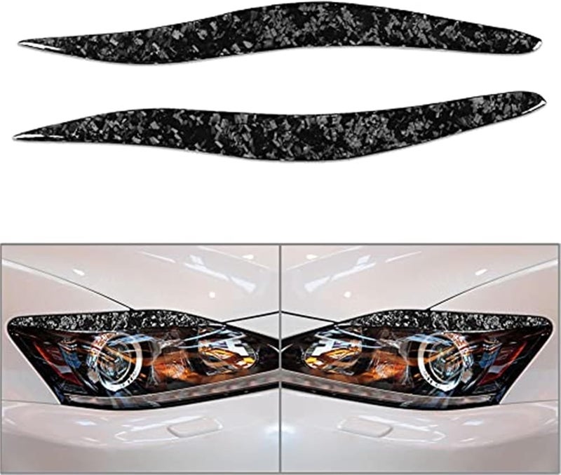 QASULER Headlight Eyelid Covers for Lexus IS250/IS350 - Image 2
