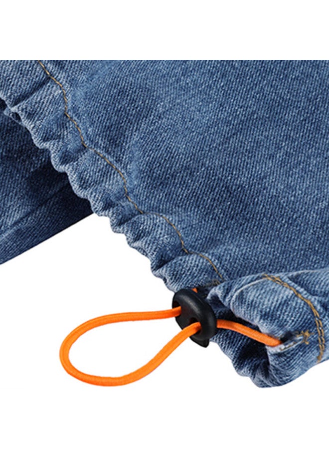 Glm Jeans For Men, Spring And Summer Korean Style Trendy Versatile Straight-leg Slimming Heightening American Loose Wide-leg Trousers - Image 4