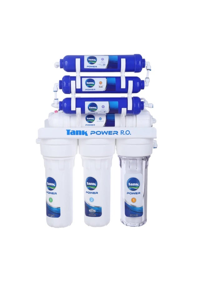 TANK Power 7 Stage RO 7S Plus Water Filter Blue/White - Image 3