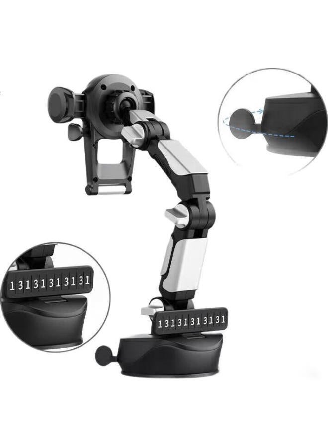 DiGallen Digalun Car Phone Holder, Truck Suction Cup, Center Console Navigation, In-Car Phone Mount, Temporary Parking Sign - Image 1
