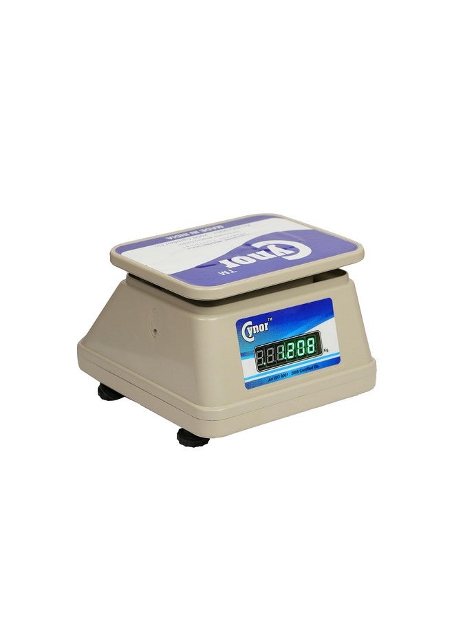 Dr. Care ميزان مطبخ رقمي تجاري من دكتور كير بواسطة سينور بسعة وزن قصوى 30 كجم وجسم ABS عرض مزدوج LED قابل لإعادة الشحن - Image 3