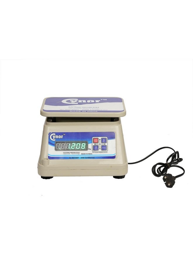 Dr. Care ميزان مطبخ رقمي تجاري من دكتور كير بواسطة سينور بسعة وزن قصوى 30 كجم وجسم ABS عرض مزدوج LED قابل لإعادة الشحن - Image 1