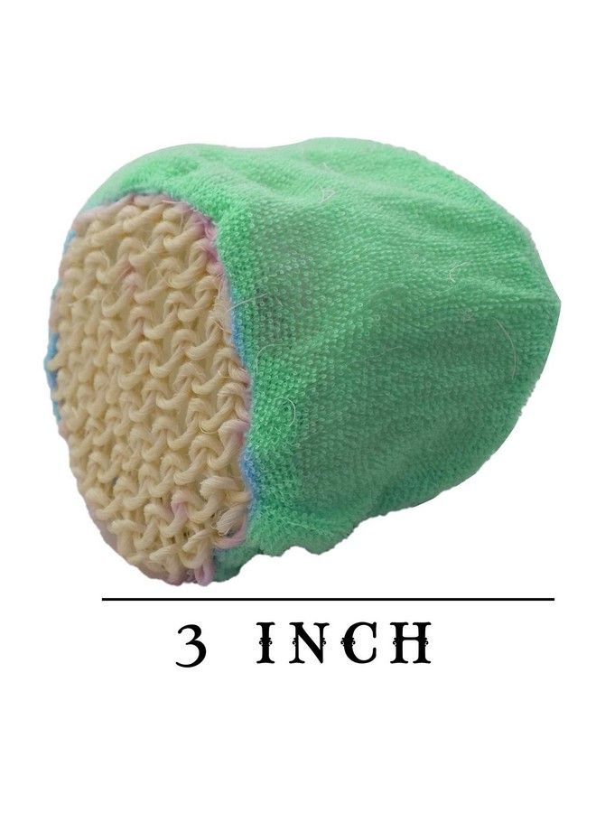 Fully Bathing Body Wash Scrubber Mesh Net Bath Ball Shower Pouf For Men And Women Randomly Color - Image 4