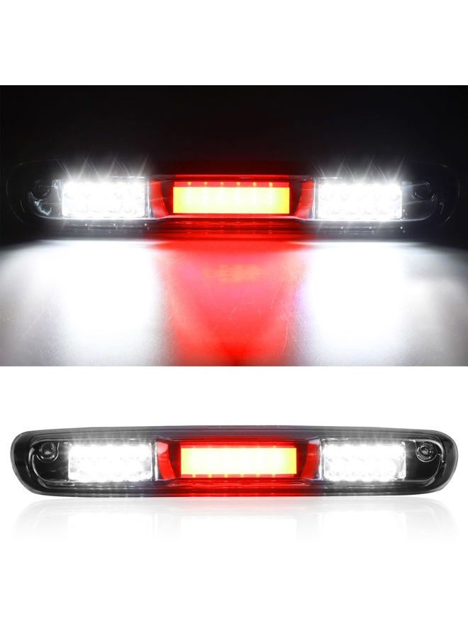 Tresound 3rd Third Brake Cargo Light for 2007-2013 Chevy Silverado GMC Sierra 1500 2500 3500 HD Classic, LED High Mount Stop light (Clear Lens) - Image 1