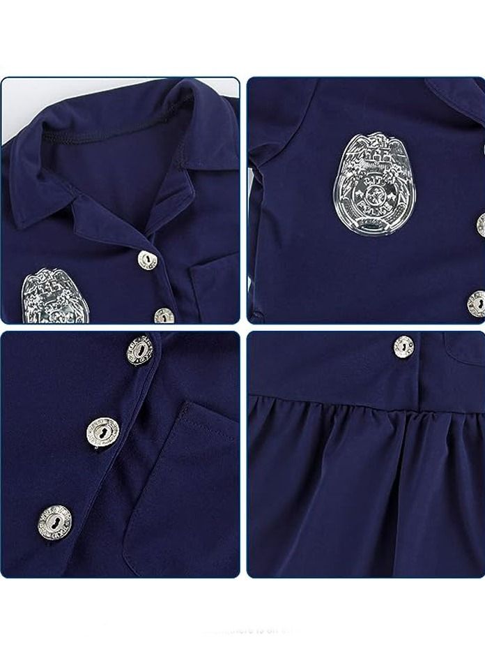 Policemen Cosplay Set，Fancy Dress for Girls - Image 5