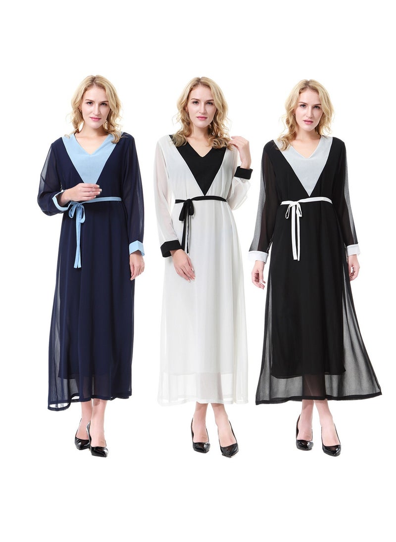 KUYING New Fashion Versatile Long sleeved Dress  - Image 2