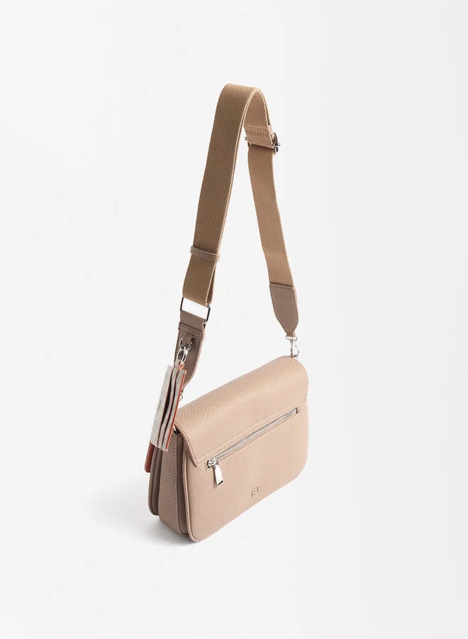 PARFOIS Crossbag With Flap Closure