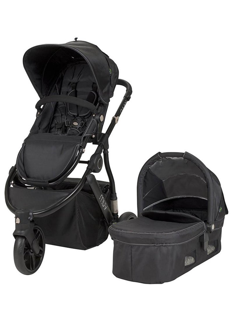 babytrend Toycee Reis Stroller Satin Mystic Black 