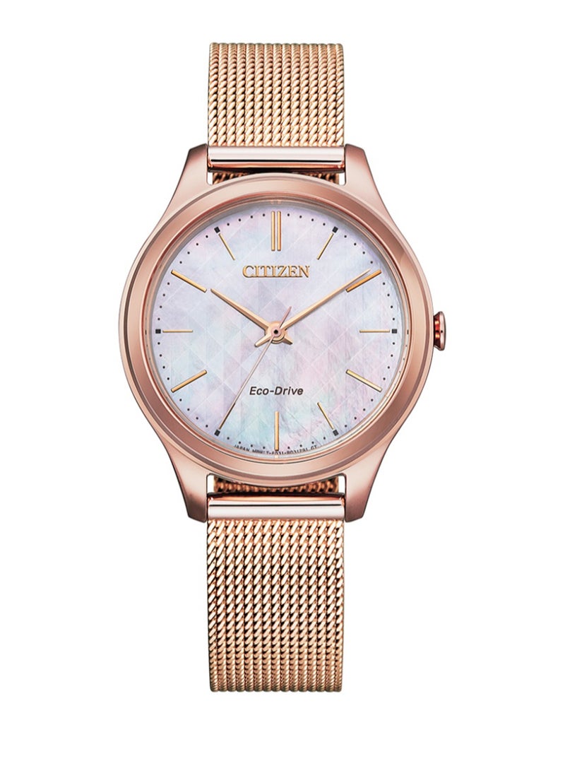 CITIZEN Eco-Drive Ladies Wrist Watch EM0508-80Y - Image 1