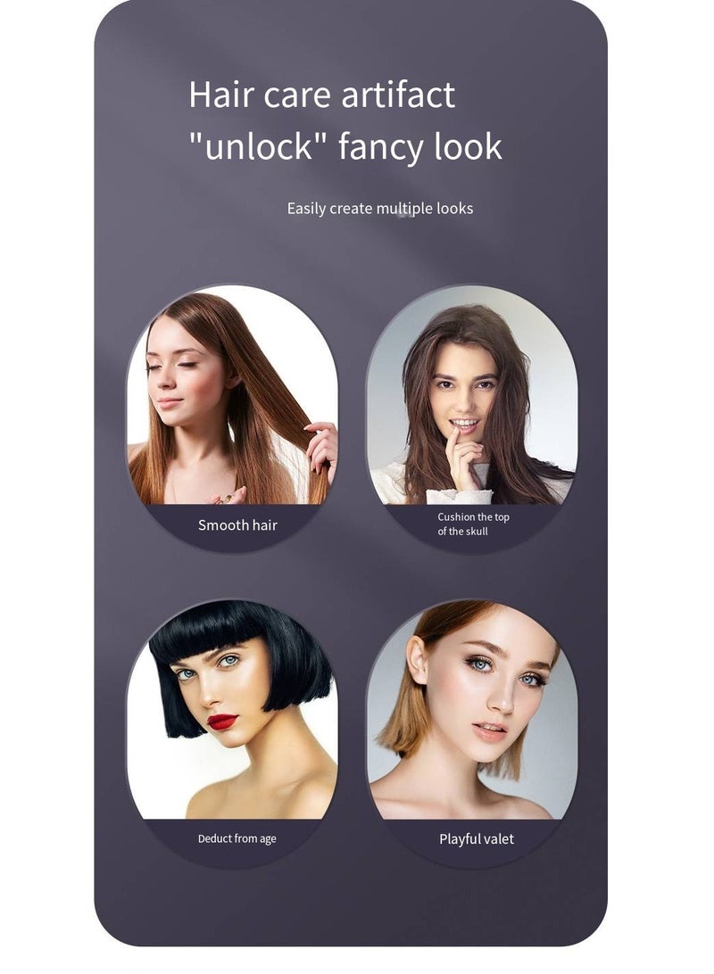 general Mini Ionic Straightening Comb – Travel-Friendly Straightener & Curler for Men/Women, Dual-Use Hair Styling Tool - Image 5