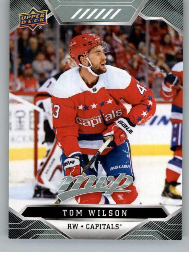Upper Deck 2019-20 Upper Deck MVP #120 Tom Wilson Washington Capitals NHL Hockey Trading Card - Image 1