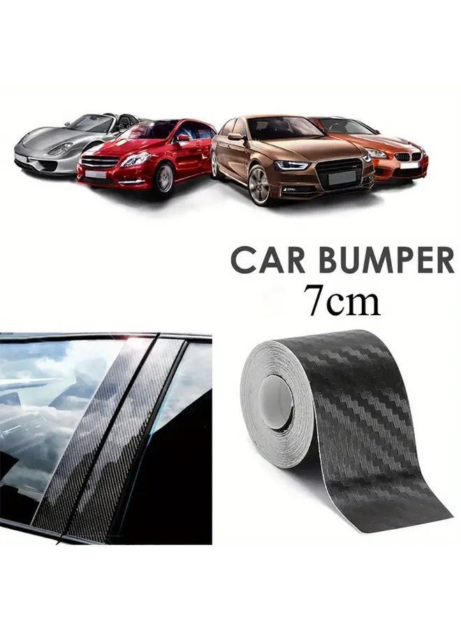 3M Nano Carbon Self Healing Protective Film 2.76x118.11inch Car Scratch Guard Paint Protection Clear Tape - Image 1